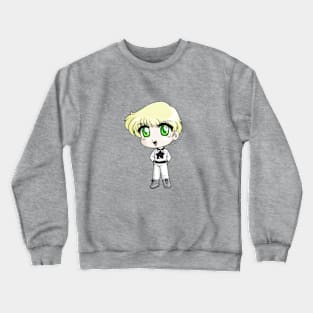 Chibi White Lion Crewneck Sweatshirt